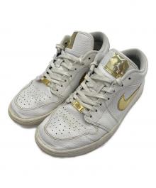 NIKE（ナイキ）の古着「Air Jordan 1 Low SE "White/Gold"」｜ホワイト×ゴールド