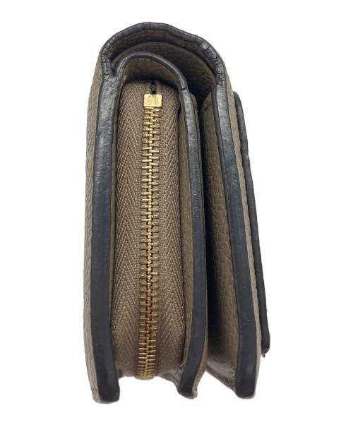 LOUIS VUITTON（ルイ ヴィトン）LOUIS VUITTON (ルイ ヴィトン) ポルトフォイユ･クレア モノグラム・アンプラント トゥルトレール ベージュの古着・服飾アイテム
