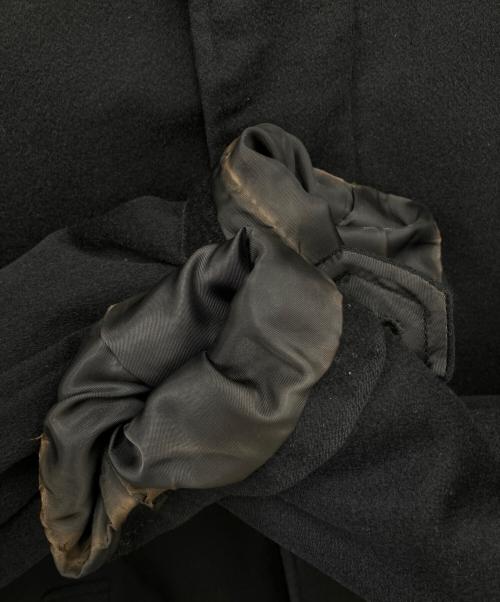 PIERRE BALMAIN（ピエール バルマン）PIERRE BALMAIN (ピエール バルマン) カシミヤコート ブラック サイズ:LLの古着・服飾アイテム