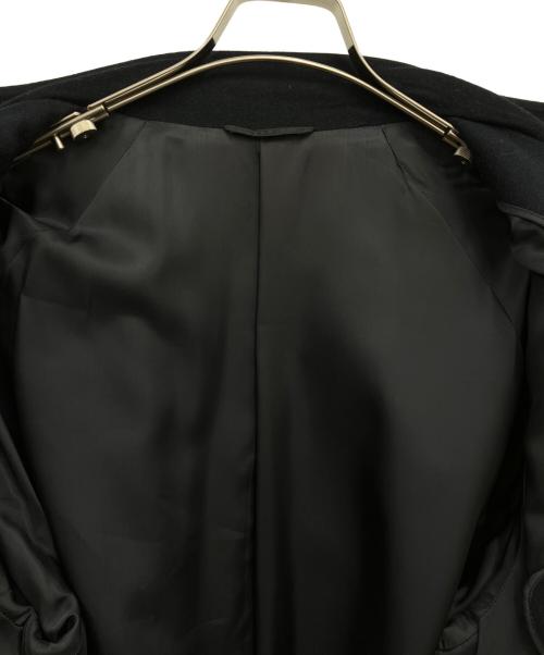 PIERRE BALMAIN（ピエール バルマン）PIERRE BALMAIN (ピエール バルマン) カシミヤコート ブラック サイズ:LLの古着・服飾アイテム