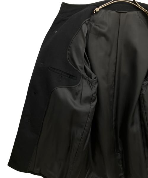 PIERRE BALMAIN（ピエール バルマン）PIERRE BALMAIN (ピエール バルマン) カシミヤコート ブラック サイズ:LLの古着・服飾アイテム