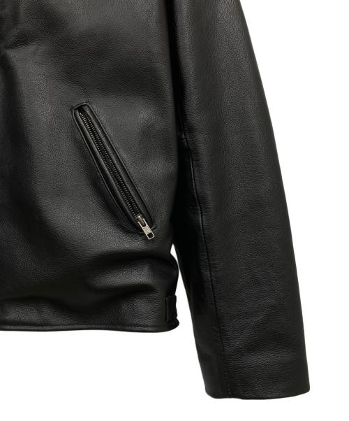 FORTIME（フォータイム）FORTIME (フォータイム) レザージャケット ブラック サイズ:6XLの古着・服飾アイテム