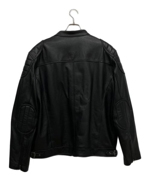 FORTIME（フォータイム）FORTIME (フォータイム) レザージャケット ブラック サイズ:6XLの古着・服飾アイテム