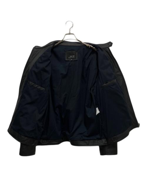 FORTIME（フォータイム）FORTIME (フォータイム) レザージャケット ブラック サイズ:6XLの古着・服飾アイテム