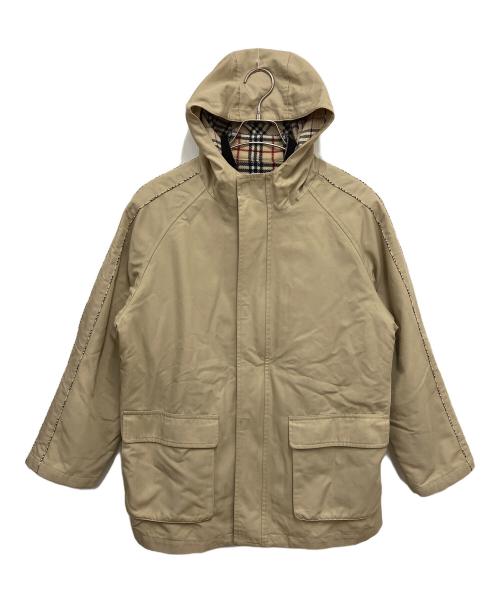 BURBERRY LONDON（バーバリーロンドン）BURBERRY LONDON (バーバリーロンドン) フーデッドジャケット ベージュ サイズ:160の古着・服飾アイテム