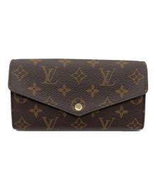 LOUIS VUITTON（ルイ ヴィトン）の古着「ポルトフォイユ･サラ モノグラム」｜ブラウン