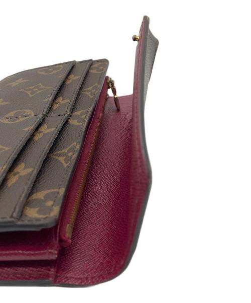 LOUIS VUITTON（ルイ ヴィトン）LOUIS VUITTON (ルイ ヴィトン) ポルトフォイユ･サラ モノグラム ブラウンの古着・服飾アイテム