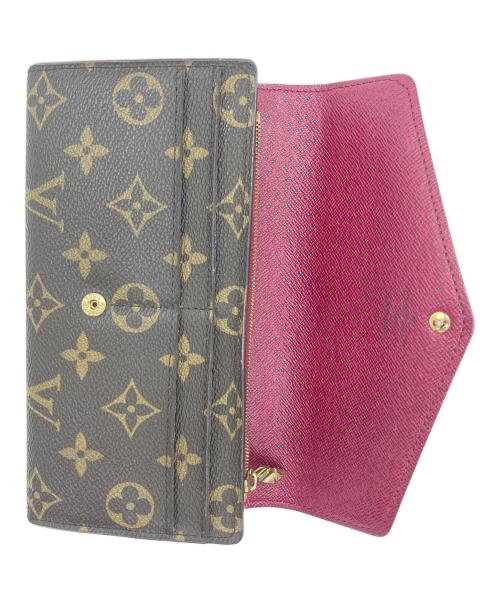 LOUIS VUITTON（ルイ ヴィトン）LOUIS VUITTON (ルイ ヴィトン) ポルトフォイユ･サラ モノグラム ブラウンの古着・服飾アイテム