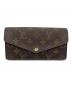LOUIS VUITTON（ルイ ヴィトン）の古着「ポルトフォイユ･サラ モノグラム」｜ブラウン