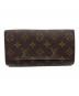 LOUIS VUITTON (ルイ ヴィトン) ポルトフォイユ･サラ モノグラム ブラウン：28000円