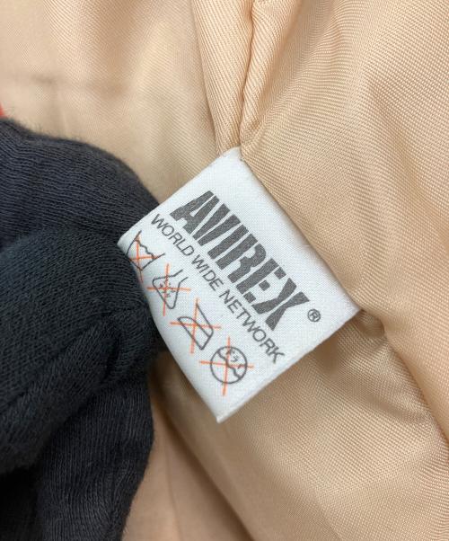 AVIREX（アヴィレックス）AVIREX (アヴィレックス) レザージャケット ブラウン サイズ:Sの古着・服飾アイテム