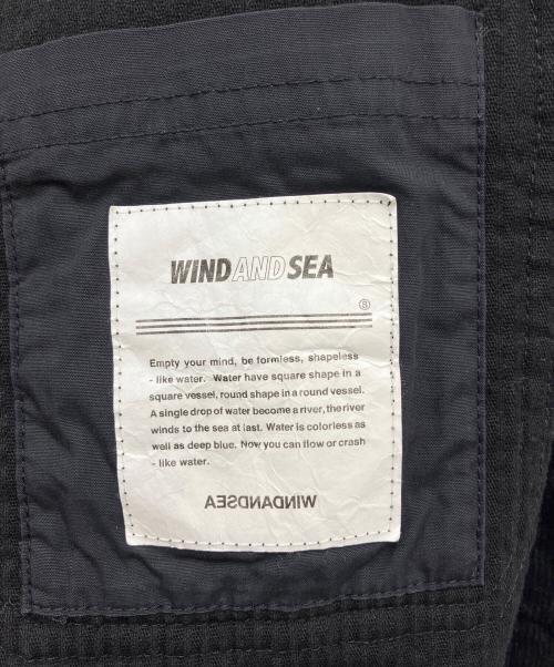WIND AND SEA（ウィンダンシー）WIND AND SEA (ウィンダンシー) コーデュロイジャケット ブラック サイズ:Lの古着・服飾アイテム