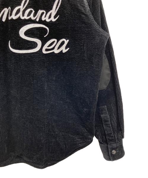 WIND AND SEA（ウィンダンシー）WIND AND SEA (ウィンダンシー) コーデュロイジャケット ブラック サイズ:Lの古着・服飾アイテム