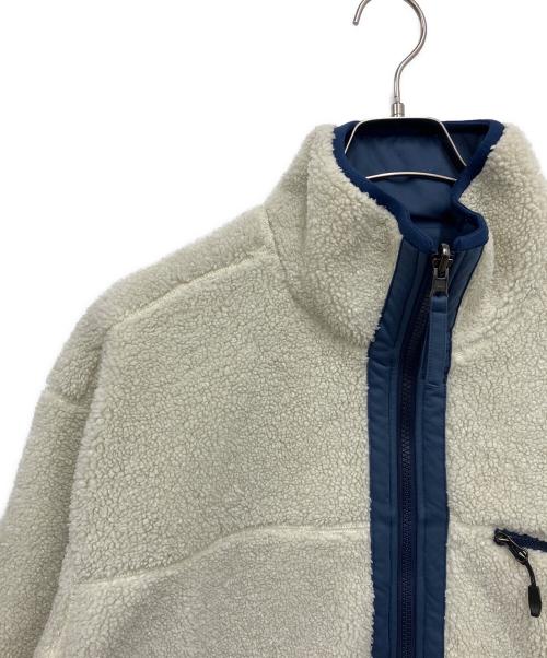 Columbia（コロンビア）Columbia (コロンビア) ベイベイパスリバーシブルフリースジャケット ホワイト×ネイビー サイズ:Sの古着・服飾アイテム