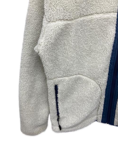 Columbia（コロンビア）Columbia (コロンビア) ベイベイパスリバーシブルフリースジャケット ホワイト×ネイビー サイズ:Sの古着・服飾アイテム