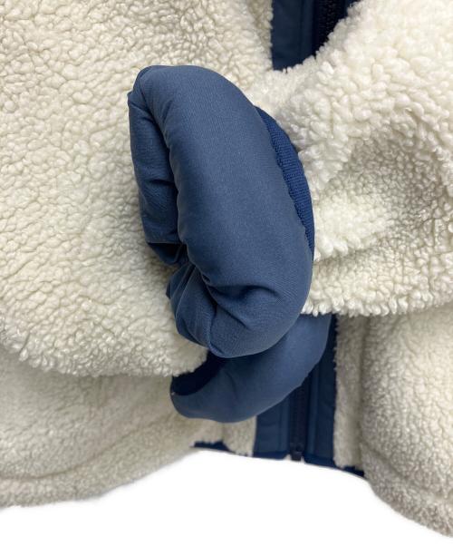 Columbia（コロンビア）Columbia (コロンビア) ベイベイパスリバーシブルフリースジャケット ホワイト×ネイビー サイズ:Sの古着・服飾アイテム