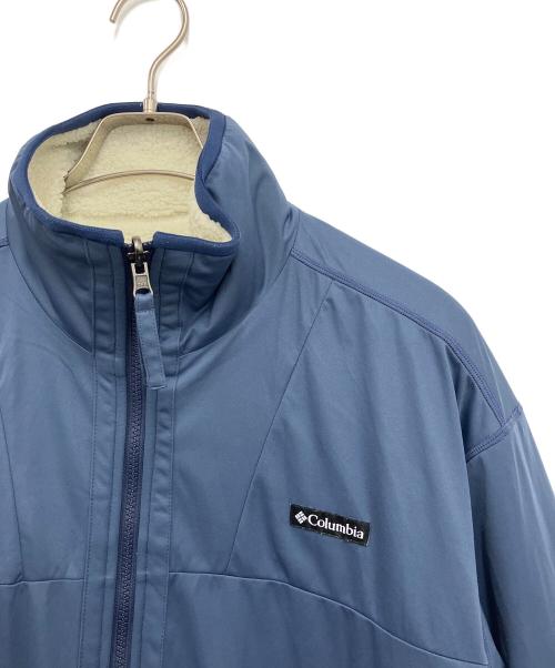 Columbia（コロンビア）Columbia (コロンビア) ベイベイパスリバーシブルフリースジャケット ホワイト×ネイビー サイズ:Sの古着・服飾アイテム