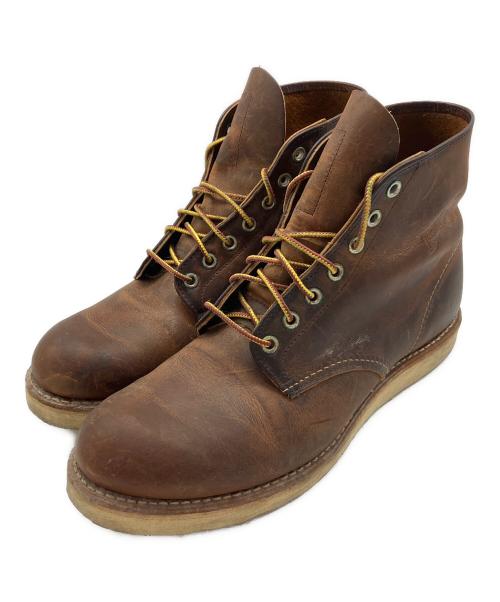 RED WING（レッドウィング）RED WING (レッドウィング) 6-inch Classic Round Style No.9111 ブラウン サイズ:US 9.5の古着・服飾アイテム