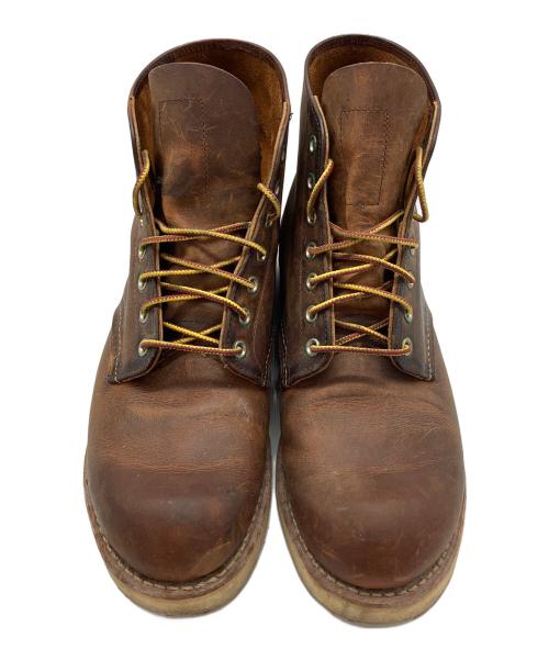 RED WING（レッドウィング）RED WING (レッドウィング) 6-inch Classic Round Style No.9111 ブラウン サイズ:US 9.5の古着・服飾アイテム