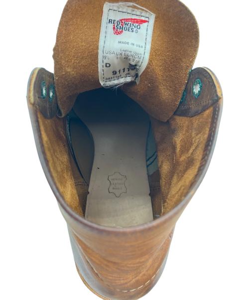 RED WING（レッドウィング）RED WING (レッドウィング) 6-inch Classic Round Style No.9111 ブラウン サイズ:US 9.5の古着・服飾アイテム