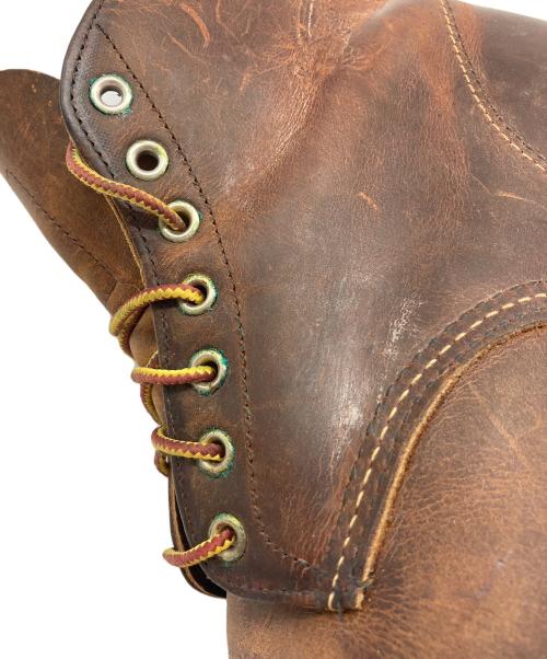 RED WING（レッドウィング）RED WING (レッドウィング) 6-inch Classic Round Style No.9111 ブラウン サイズ:US 9.5の古着・服飾アイテム