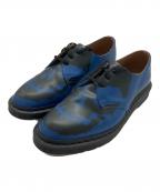 SUPREME×Dr.Martensシュプリーム×ドクターマーチン）の古着「Supreme × Dr.Martens 1461 Skull 3-Eye Shoe」｜ブラック×ブルー