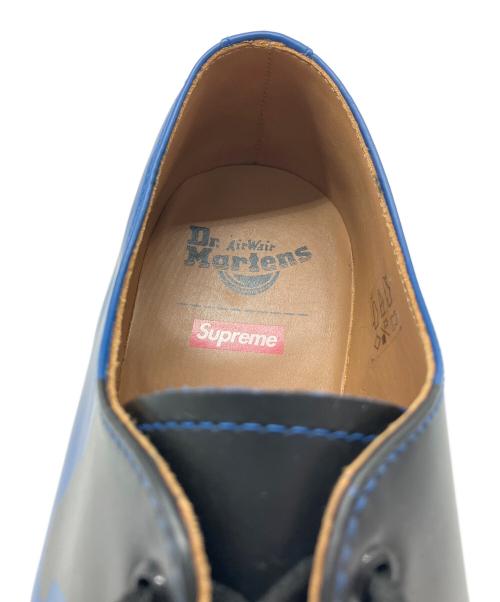 SUPREME（シュプリーム）SUPREME (シュプリーム) Dr.Martens (ドクターマーチン) Supreme × Dr.Martens 1461 Skull 3-Eye Shoe ブラック×ブルー サイズ:US 10の古着・服飾アイテム