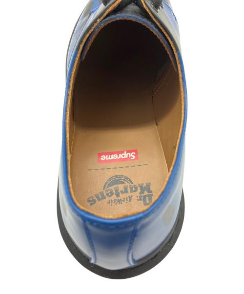 SUPREME（シュプリーム）SUPREME (シュプリーム) Dr.Martens (ドクターマーチン) Supreme × Dr.Martens 1461 Skull 3-Eye Shoe ブラック×ブルー サイズ:US 10の古着・服飾アイテム