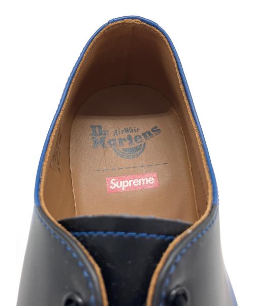 SUPREME（シュプリーム）SUPREME (シュプリーム) Dr.Martens (ドクターマーチン) Supreme × Dr.Martens 1461 Skull 3-Eye Shoe ブラック×ブルー サイズ:US 10の古着・服飾アイテム