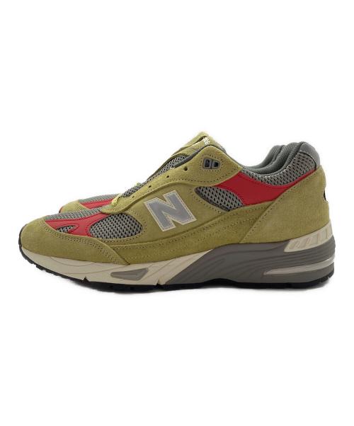 NEW BALANCE（ニューバランス）NEW BALANCE (ニューバランス) Aime Leon Dore (エメレオンドレ) Aimé Leon Dore × New Balance 991v1 “Celery” グリーン×グレー サイズ:US 10.5の古着・服飾アイテム