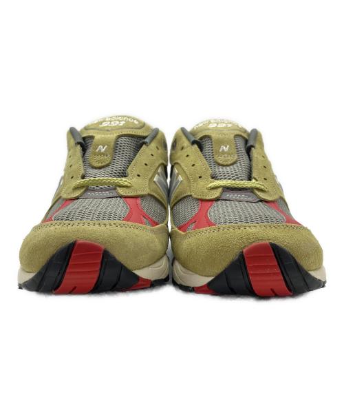 NEW BALANCE（ニューバランス）NEW BALANCE (ニューバランス) Aime Leon Dore (エメレオンドレ) Aimé Leon Dore × New Balance 991v1 “Celery” グリーン×グレー サイズ:US 10.5の古着・服飾アイテム
