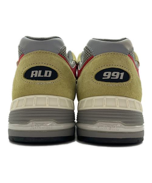 NEW BALANCE（ニューバランス）NEW BALANCE (ニューバランス) Aime Leon Dore (エメレオンドレ) Aimé Leon Dore × New Balance 991v1 “Celery” グリーン×グレー サイズ:US 10.5の古着・服飾アイテム