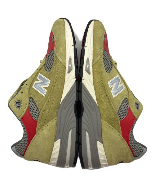 NEW BALANCE（ニューバランス）NEW BALANCE (ニューバランス) Aime Leon Dore (エメレオンドレ) Aimé Leon Dore × New Balance 991v1 “Celery” グリーン×グレー サイズ:US 10.5の古着・服飾アイテム