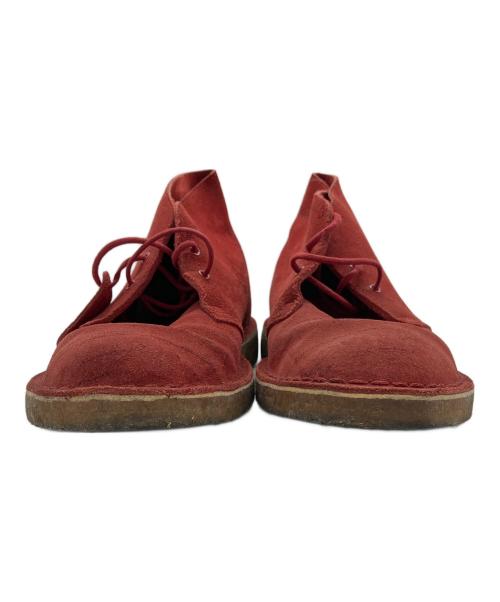 CLARKS ORIGINALS（クラークス オリジナルズ）CLARKS ORIGINALS (クラークス オリジナルズ) SUPREME (シュプリーム) DESERT MAP レッド サイズ:9 1/2の古着・服飾アイテム
