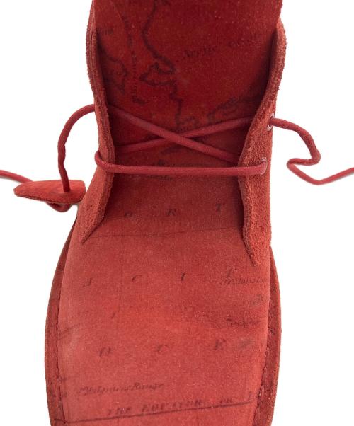 CLARKS ORIGINALS（クラークス オリジナルズ）CLARKS ORIGINALS (クラークス オリジナルズ) SUPREME (シュプリーム) DESERT MAP レッド サイズ:9 1/2の古着・服飾アイテム
