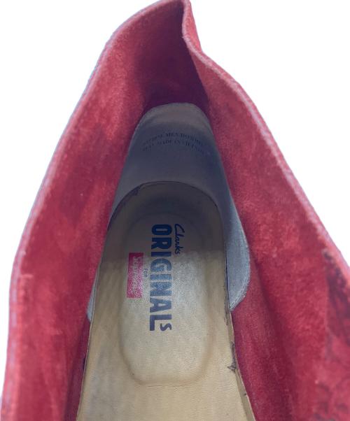 CLARKS ORIGINALS（クラークス オリジナルズ）CLARKS ORIGINALS (クラークス オリジナルズ) SUPREME (シュプリーム) DESERT MAP レッド サイズ:9 1/2の古着・服飾アイテム