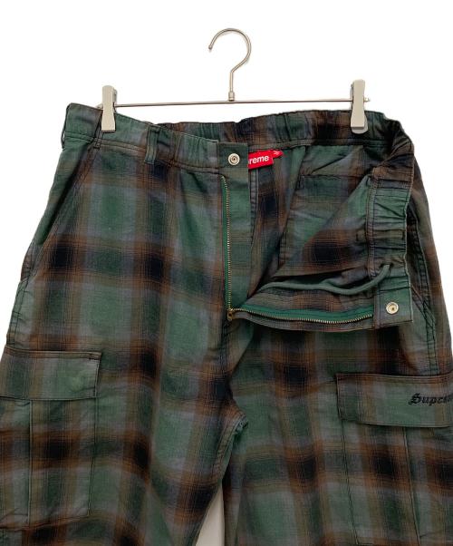 SUPREME（シュプリーム）Supreme (シュプリーム) ハーフパンツ グリーン サイズ:XLの古着・服飾アイテム