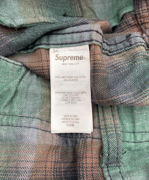 SUPREME（シュプリーム）Supreme (シュプリーム) ハーフパンツ グリーン サイズ:XLの古着・服飾アイテム