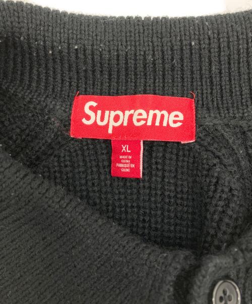 SUPREME（シュプリーム）Supreme (シュプリーム) 厚手ニット ブラック サイズ:XLの古着・服飾アイテム