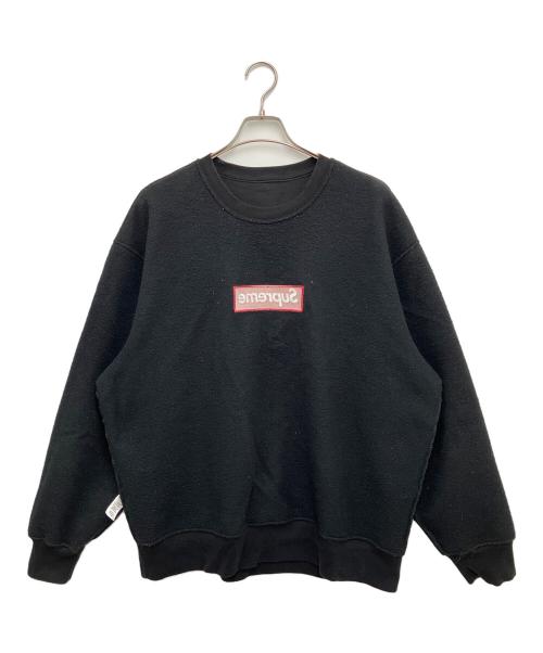 SUPREME（シュプリーム）Supreme (シュプリーム) スウェット ブラック×レッド サイズ:Lの古着・服飾アイテム