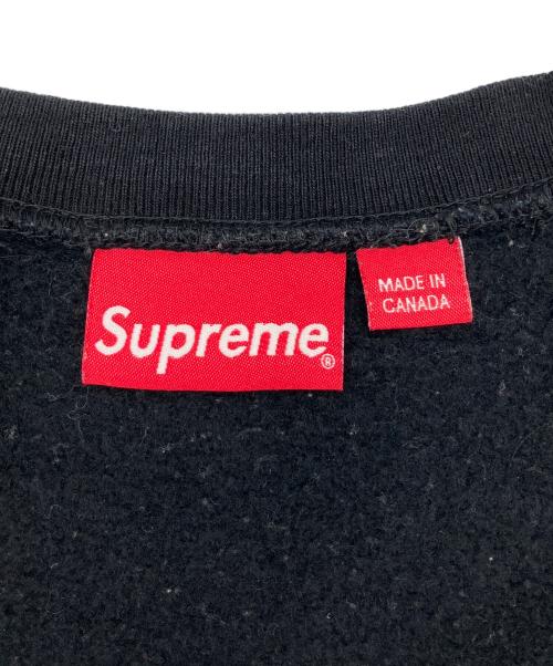 SUPREME（シュプリーム）Supreme (シュプリーム) スウェット ブラック×レッド サイズ:Lの古着・服飾アイテム