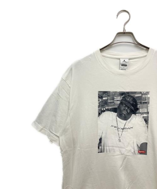 SUPREME（シュプリーム）Supreme (シュプリーム) JORDAN (ジョーダン) 半袖カットソー ホワイト サイズ:Lの古着・服飾アイテム