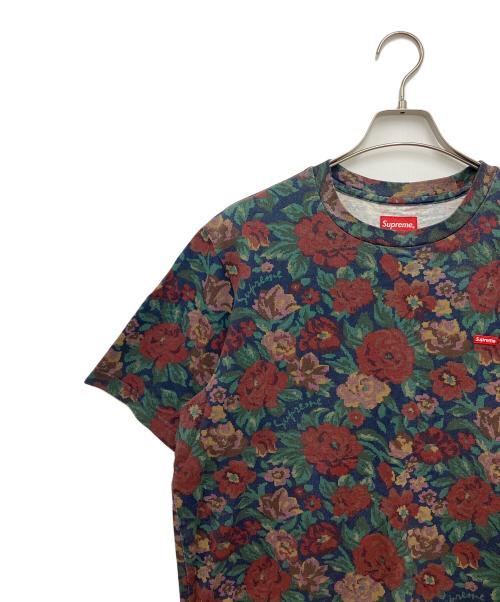 SUPREME（シュプリーム）Supreme (シュプリーム) 半袖カットソー グリーン×レッド サイズ:Mの古着・服飾アイテム