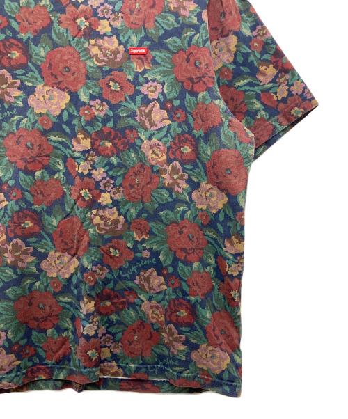 SUPREME（シュプリーム）Supreme (シュプリーム) 半袖カットソー グリーン×レッド サイズ:Mの古着・服飾アイテム