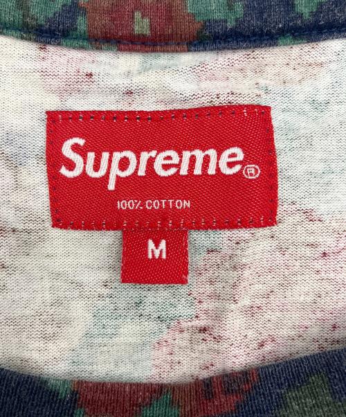 SUPREME（シュプリーム）Supreme (シュプリーム) 半袖カットソー グリーン×レッド サイズ:Mの古着・服飾アイテム