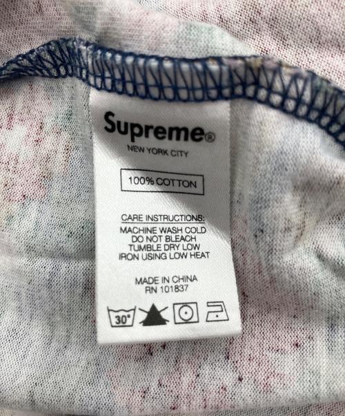 SUPREME（シュプリーム）Supreme (シュプリーム) 半袖カットソー グリーン×レッド サイズ:Mの古着・服飾アイテム