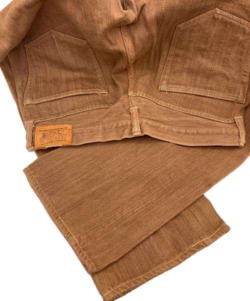 SUGAR CANE（シュガーケーン）SUGAR CANE (シュガーケーン) デニムパンツ ブラウン サイズ:W33の古着・服飾アイテム