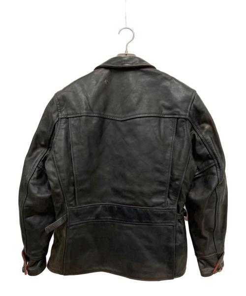 Aero LEATHER（エアロレザー）Aero LEATHER (エアロレザー) レザージャケット ブラック サイズ:38の古着・服飾アイテム