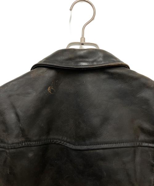 Aero LEATHER（エアロレザー）Aero LEATHER (エアロレザー) レザージャケット ブラック サイズ:38の古着・服飾アイテム