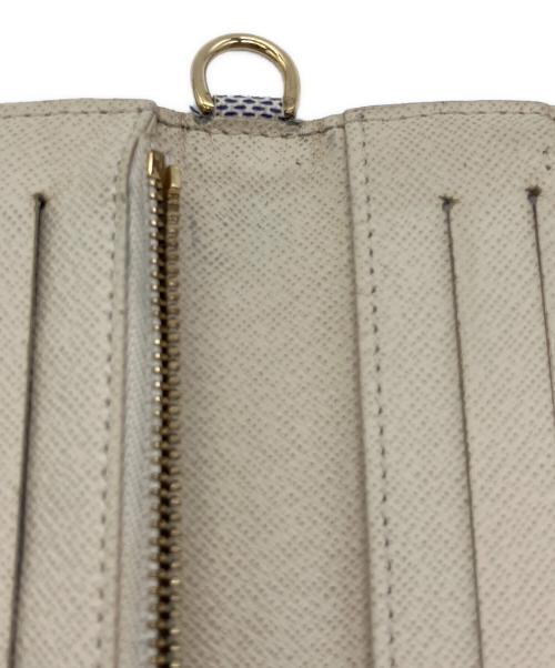 LOUIS VUITTON（ルイ ヴィトン）LOUIS VUITTON (ルイ ヴィトン) ダミエ・アズール ポルトフォイユ・アンソリット ホワイトの古着・服飾アイテム